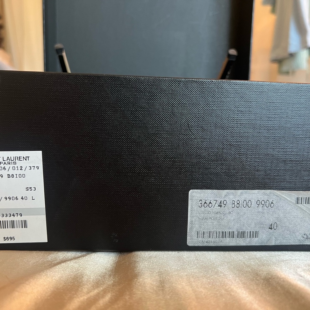 Saint Laurent Tan Nude Women's Shoes 40 - Picture 6 of 6